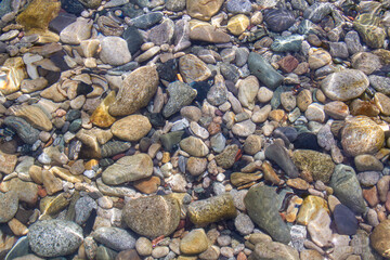 Algajola Corsica on the mediterranean sea