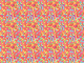 Fototapeta premium Pixelated Colorful Vibrant Geometric grid modern abstract pixel Noise Vector texture, Tile seamless pattern background