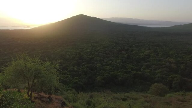The bridge of god and lakes chamo and abaya Arba minch Ethiopia