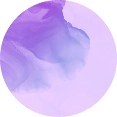 Pastel alcohol ink fluid art painting circle background