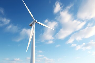 Fototapeta premium Wind turbine. AI generated