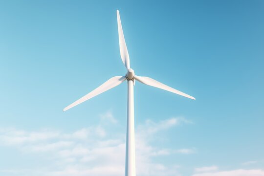 Wind turbine. AI generated