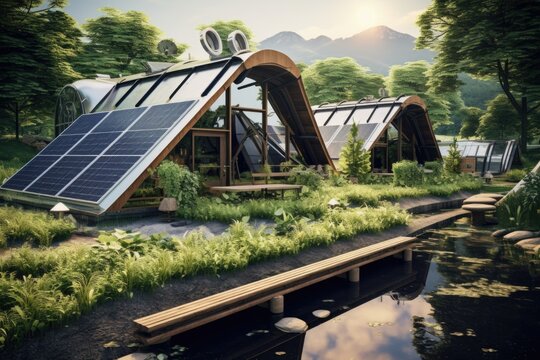 sustainable energy concept with mfc setup