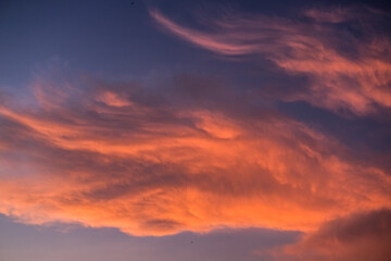 sunset sky with clouds, sunset in the sky, sky at sunset, sunset in Pontianak city, clouds in the sky, sunset over the Kapuas River Pontianak, sunset over the city, red sunset sky, red sky and clouds