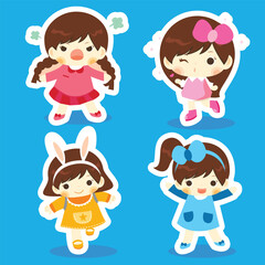 vector character animal cute cartoon