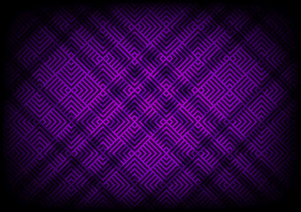 Geometric purple dark pattern tile line arrow wallpaper triangle presentation background