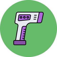 Thermometer Gun Icon
