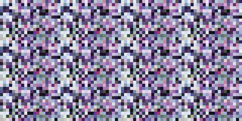 Pixelated Colorful Vibrant Geometric grid modern abstract pixel Noise Vector texture, Tile seamless pattern background