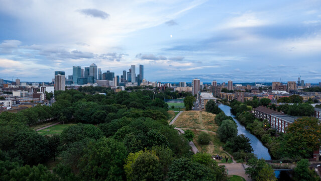 Skyline desde la ciudad de LONDRES