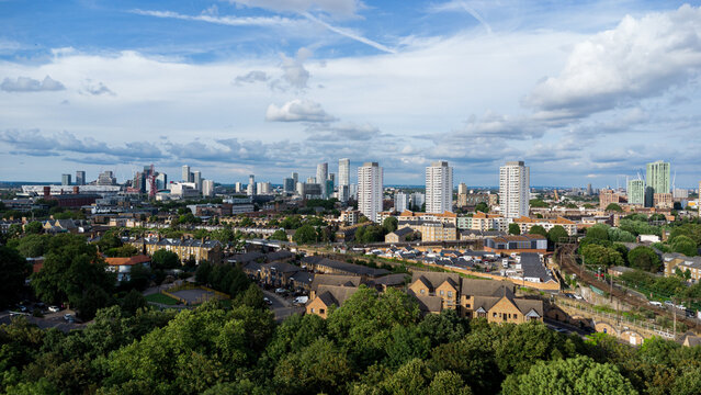 Skyline desde la ciudad de LONDRES