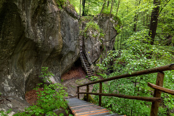 Salzachklamm bei Golling, Salzburg, Österreich