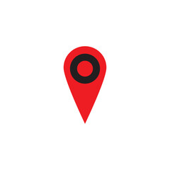 locator icon vector logo template