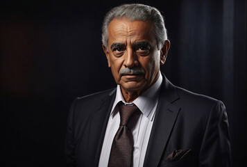 Fototapeta premium Senior Arab businessman portrait