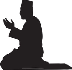 Islamic Player Silhouette illustration