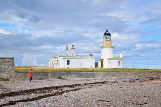 Chanonry Point Lighthouse, Scotland, UK