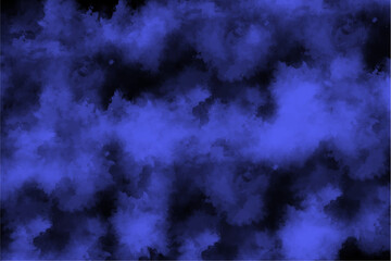 Abstract watercolour night sky background with smoke effect with fog clouds  Background ornament and mordern watercolor design with backdrop  pastel texture 