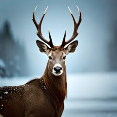 Fototapeta premium deer in the forest