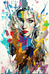 Girl Abstract