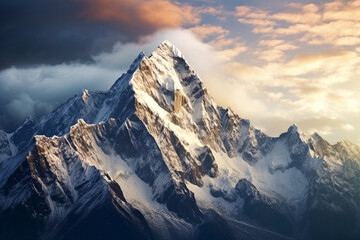 Schneebedeckte Berge