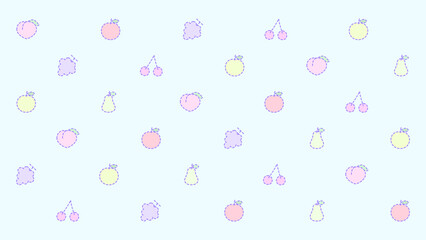 おいしいフルーツセットの壁紙★