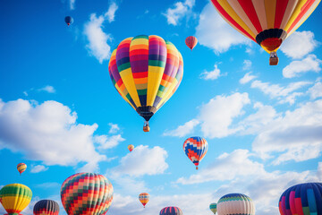 Obraz premium Heißluftballons