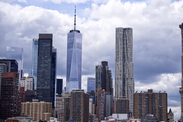 Fototapeta na wymiar Skyscrapers in New York City