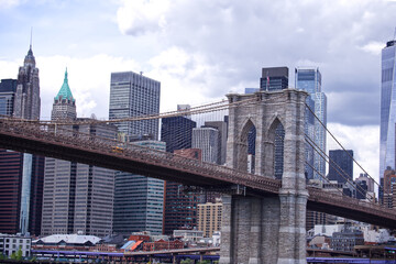 Obraz premium Brooklyn Bridge in New York City