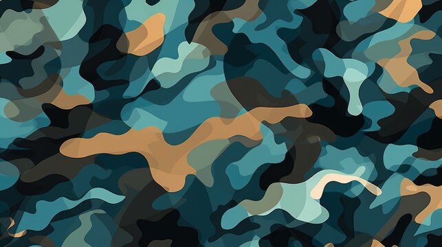 Military camouflage background
