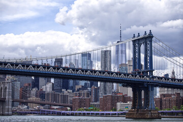 Manhattan Bridge in New York City