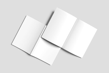 A4 Magazine Blank Mockup