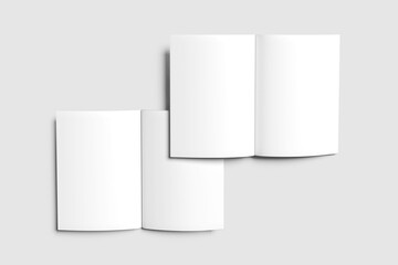 A4 Magazine Blank Mockup