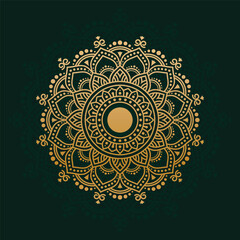Ornamental Geometric luxury mandala pattern vector design	
