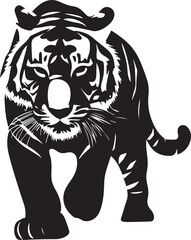 Tiger Vector silhouette
