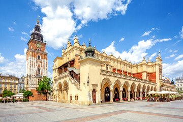 Rathausturm, Krakau, Polen 