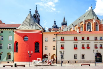 Fototapeten Sankt Barbara Kirche, Krakau, Polen  © Sina Ettmer