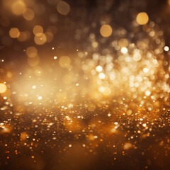 Fototapeta premium Warm sparkle shining glimmering background. Created Using Generative AI