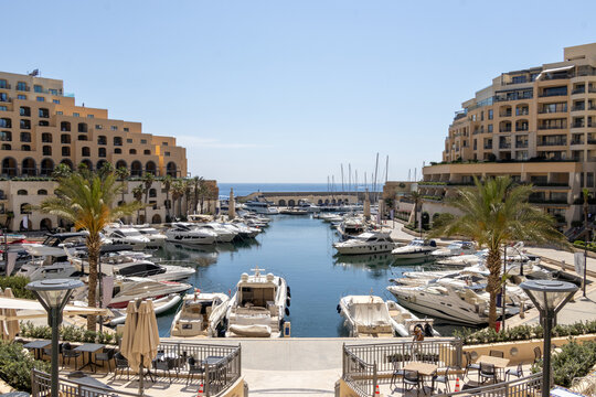 Portomaso Marina in St. Julian's, Malta