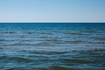 clear water of the Baltic Sea background