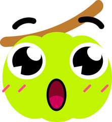 Star Gooseberry Face Over Oh Red Cheeks