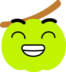 Star Gooseberry Face Teeth Smile