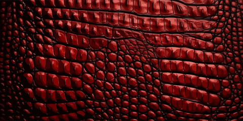 Alligator skin texture background. Crocodile skin print. Trendy background.