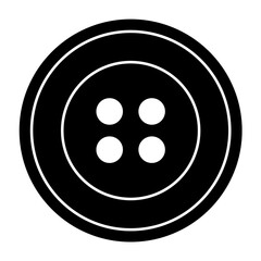 Button Isolated On White