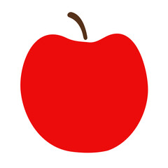 Red Apple Isolated On White