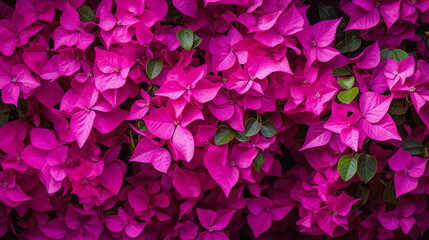 Bougainvillea Radiance: Spring Garden Extravaganza. Radiance and extravagance of bougainvillea flowers in a photorealistic spring garden. creating a vibrant spectacle. Generative ai