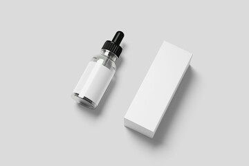 Dropper Bottle Blank Mockup