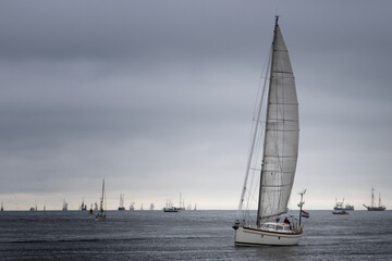 sailboat at sea