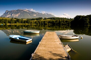Serenity at Lake Saint Helene, Savoie, France