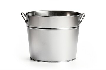bucket insulated on white background.