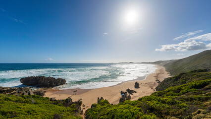 Brenton Beach from Brenton-on-Sea, Western Cape (South Africa)