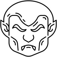 Vampire Head Icon